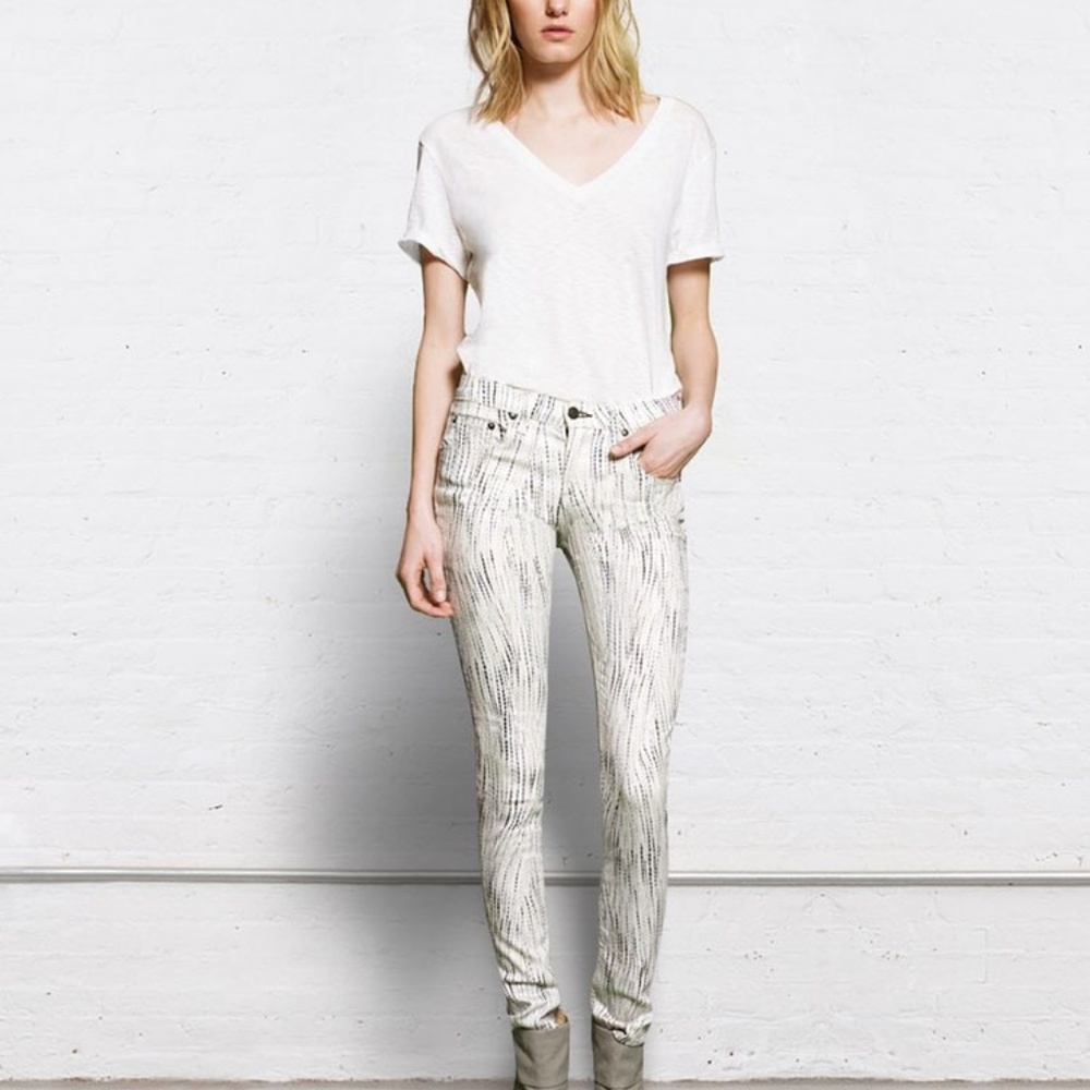 NWT Rag and Bone Riptide Skinny Jeans Size 26 - Picture 1 of 8